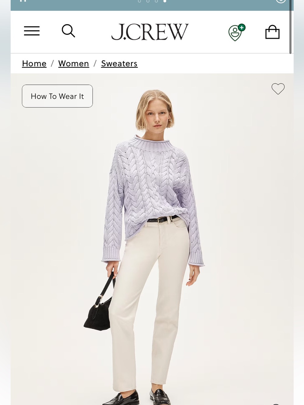 NWOT JCrew Rollneck